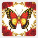 Search for red butterfly stickers Floral