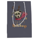 Search for funny christmas gift bags Dog