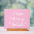 Search for happy birthday sash party decor Pink