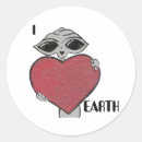 Search for love the earth stickers World