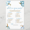 Search for whats in your purse games Baby shower