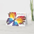 Search for beautiful butterfly birthday cards Colourful