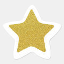 Search for gold star glitter stickers Students