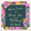 Search for floral wedding coasters Trendy