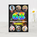 Search for 68th cards 68 years old