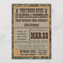 Search for buck birthday invitations Boy
