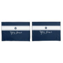 Search for modern pillowcases Navy blue