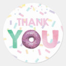 Search for thank you doughnut stickers Colourful