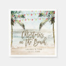Search for christmas beach napkins Palm trees