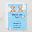 Search for dual birthday invitations Joint birthday party