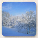 Search for winter landscape coasters Peaceful