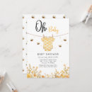 Search for honey bee design invitations Mother to be
