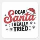 Search for tried stickers Santa