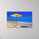 Search for beach umbrella canvas prints Chair