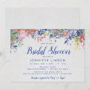 Search for enchanted garden bridal shower invitations Watercolor