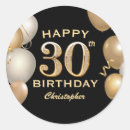 Search for black balloon stickers Happy birthday