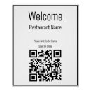 Search for restaurant menu posters Qr code
