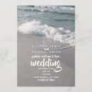 Search for beachy wedding invitations Sand