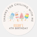 Search for ice popsicle stickers Ice cream birthday
