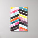 Search for chevron canvas prints Contemporary