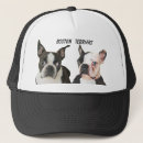 Search for boston terrier trucker baseball caps Animal