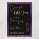 Search for cheers to 60 years birthday invitations Party