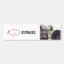 Search for bunny bumper stickers Bunnies
