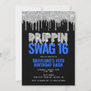 Search for swag invitations Drippin swag 16