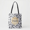 Search for black and white polka dot bags For her