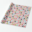 Search for triangled wrapping paper Colorful