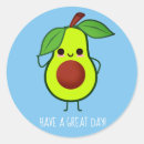 Search for avocado stickers Happy