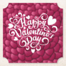 Search for happy couple coasters Red
