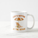 Search for life is better at the beach mugs Sea