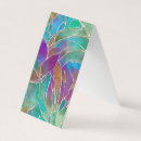 Search for gemstones business cards Geometric