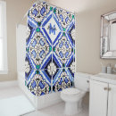 Search for spanish tile shower curtains Mediterranean