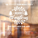 Search for merry christmas window decals Business