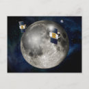 Search for orbiting postcards Outer space