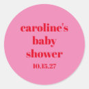 Search for fun baby shower stickers Simple