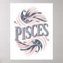 Search for pisces zodiac signs Vintage