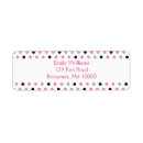 Search for polka dot wedding return address labels Colourful