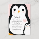 Search for cartoon penguin invitations Winter