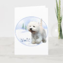Search for west highland terrier christmas cards White