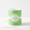Search for white green polka dot mugs Modern
