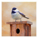 Search for chickadee art Bird
