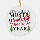 Search for most wonderful time christmas tree decorations Festive