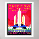 Search for chicago worlds fair posters Retro