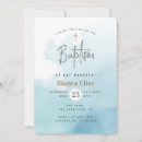 Search for christian christening invitations Watercolor