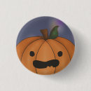 Search for pumpkin faces badges Orange