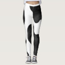 Search for black and white spot pattern leggings Cute