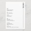 Search for drinks wedding menus Dinner